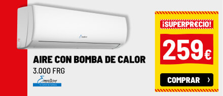 Aire acondicionado Basic 3000frg Emelson