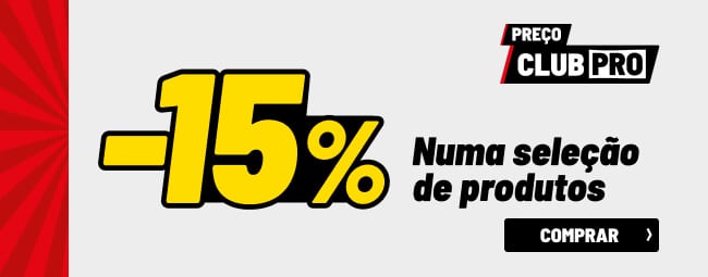 -15% numa seleção de produtos
