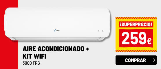 Aire acondicionado  Basic 3000 frg  Emelson + módulo Wifi Gia