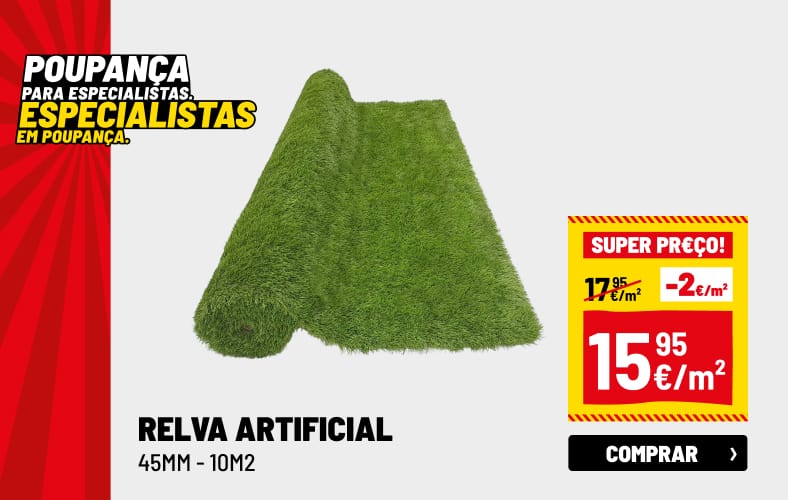 Relva artificial Kolzia 2x5m 45mm Blooma