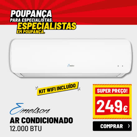 Ar condicionado Basic 3000 frg Emelson + módulo Wifi Gia