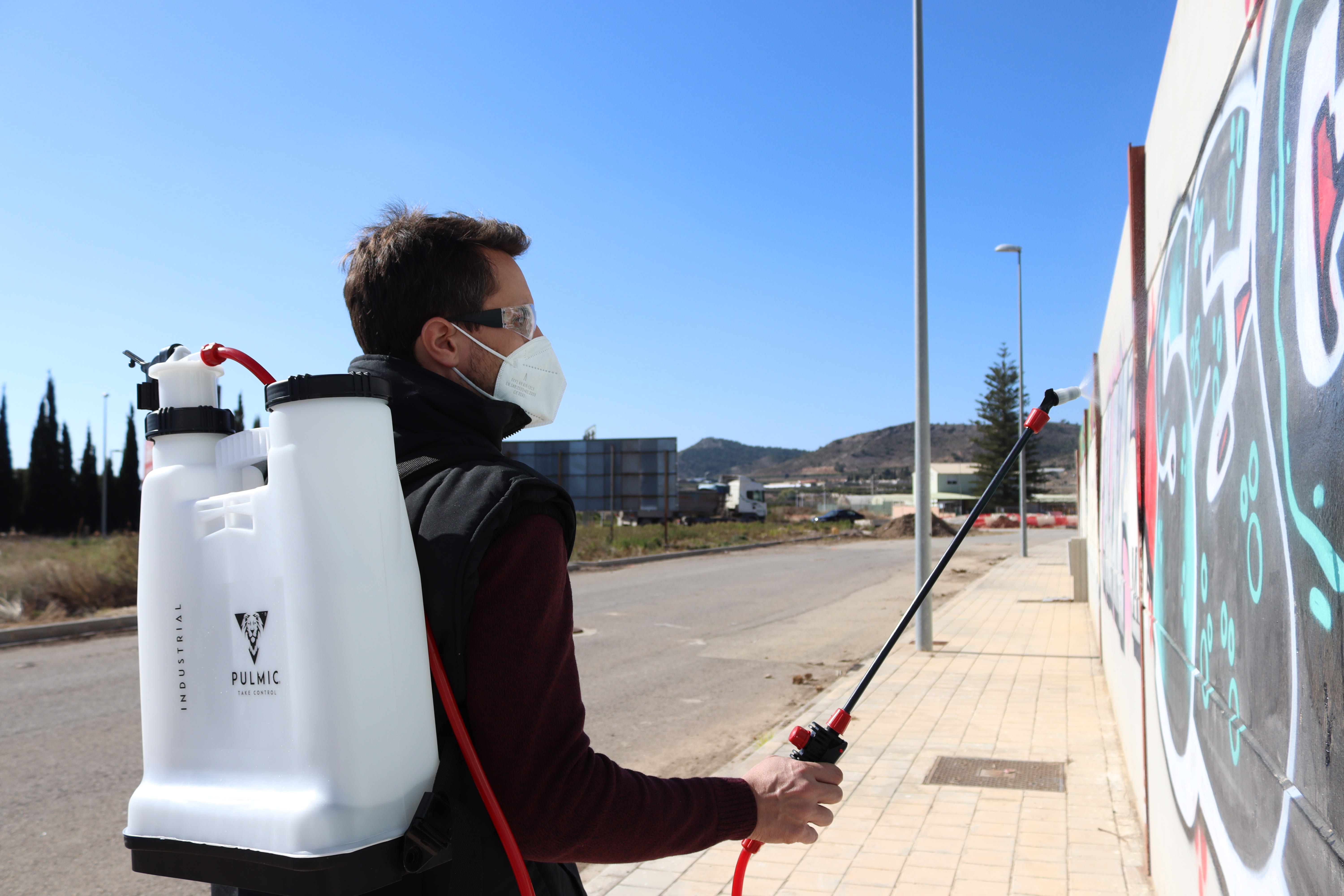 PULMIC pulverizador presi n Mochila Industrial 12.Capacidad 10L