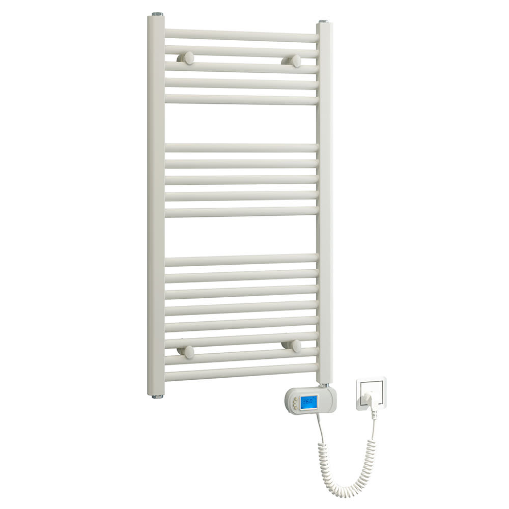 Radiador secatoallas - blanco para circuito de agua/calefacción