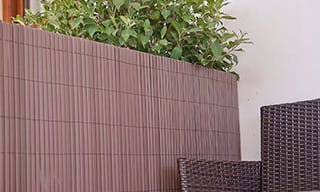 Cañizo pvc simple cara color marrón - Vallas metálicas, cercados, vallados,  malla electrosoldada, mallas metálicas, puertas de jardín, precios y  calidad.