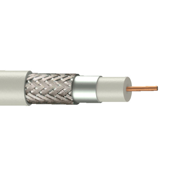 CABO COAXIAL TV 100 METROS BRANCO