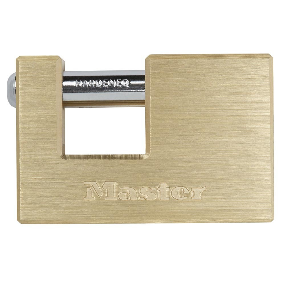 Candado laton rectangular 80mm masterlock