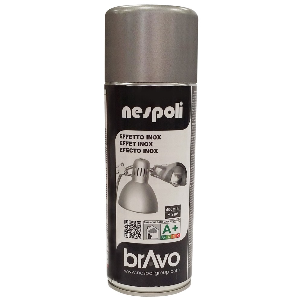 Spray esmalte acrílico aço inox 400 ml