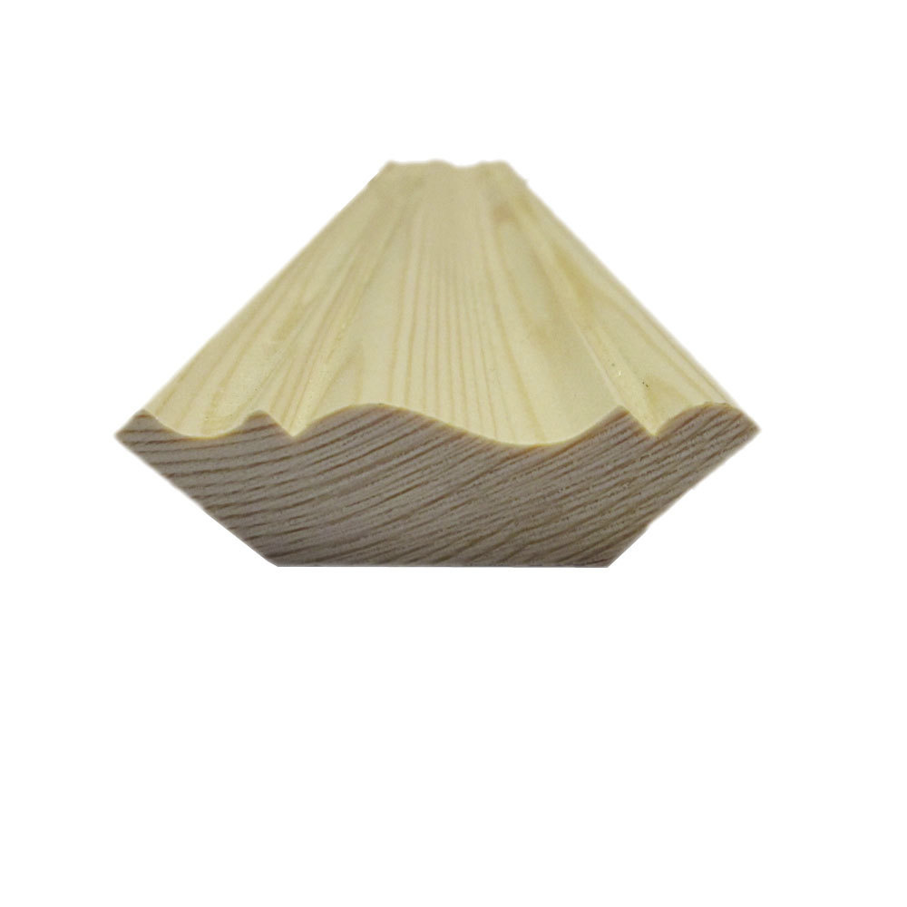 Cornisa madera barnizada 300 x 7 x 2 cm