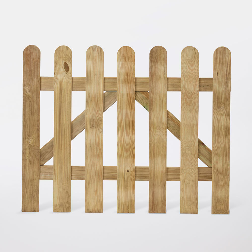 Portão de madeira liao 80 x 100 cm