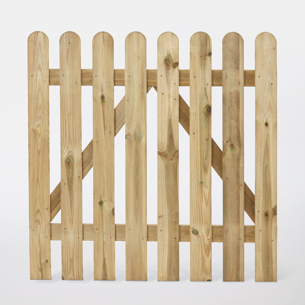 Portão de madeira mekong 100 x 100 cm