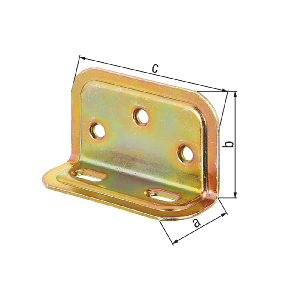 CANTONEIRA DE EMBUTIR LARGURA AJUSTÁVEL 70 x 40 x 25 mm