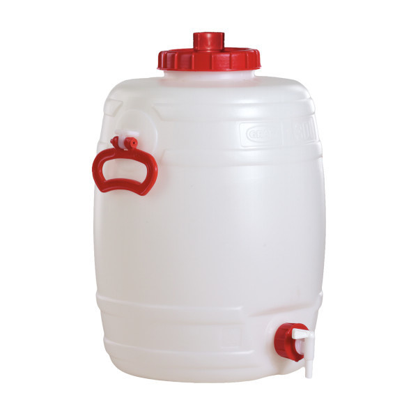 BARRIL REDONDO 30L CON GRIFO