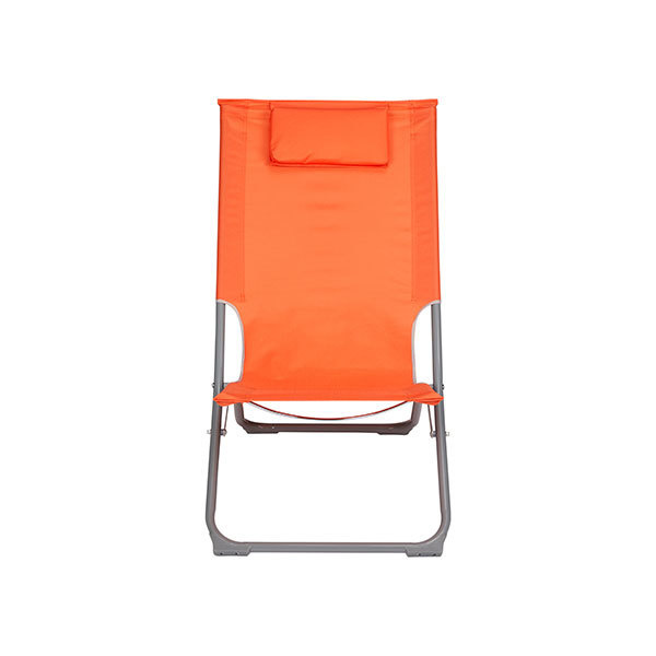 Cadeira Dobrável para Jardim ou Praia Curacao Laranja 100 kg