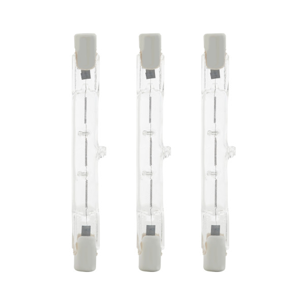 Pack de 3 Lâmpadas Halogénio R7S J78 2270 lm 120 W Luz Quente Regulável