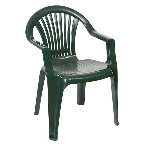 Cadeira de Jardim Monoblock Braga Verde 56 x 54 x 80 cm