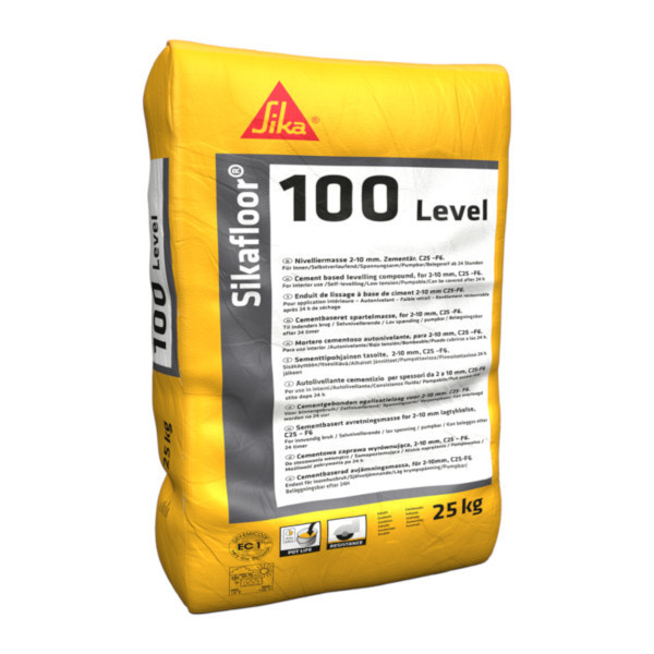 Pasta autonivelante sikafloor 100 level 25 kg