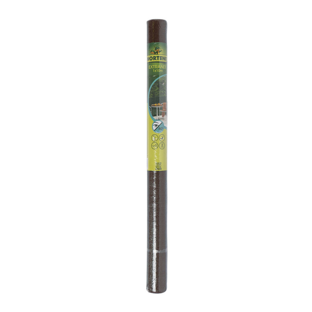 Malla De Ocultación 1 X 10 m Marrón