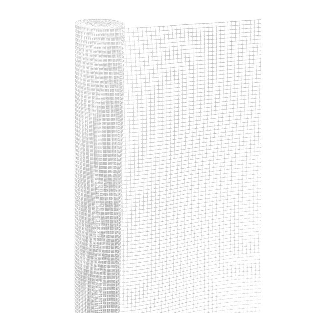 Malha quadrada branca 4,5 mm