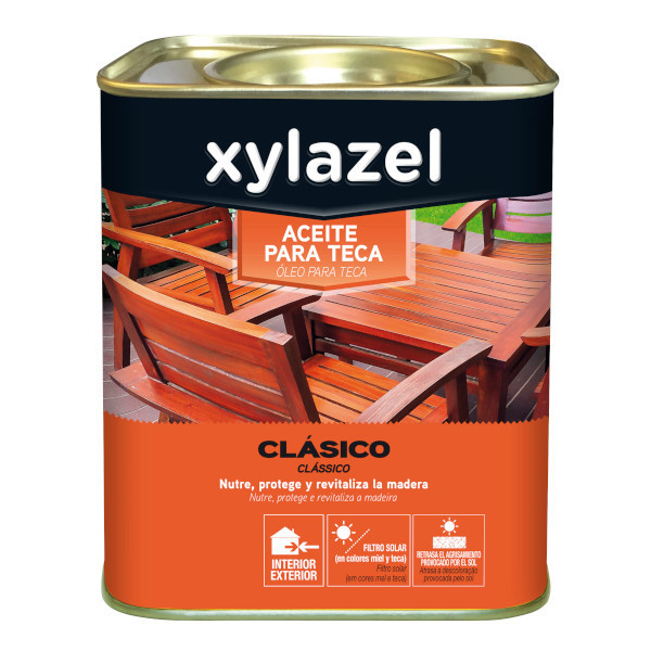 Óleo teca incolor xylazel 750 ml