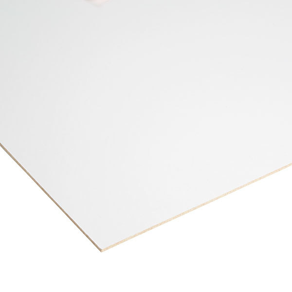 Tablero de mdf blanco 80 x 40 x 0,3 cm