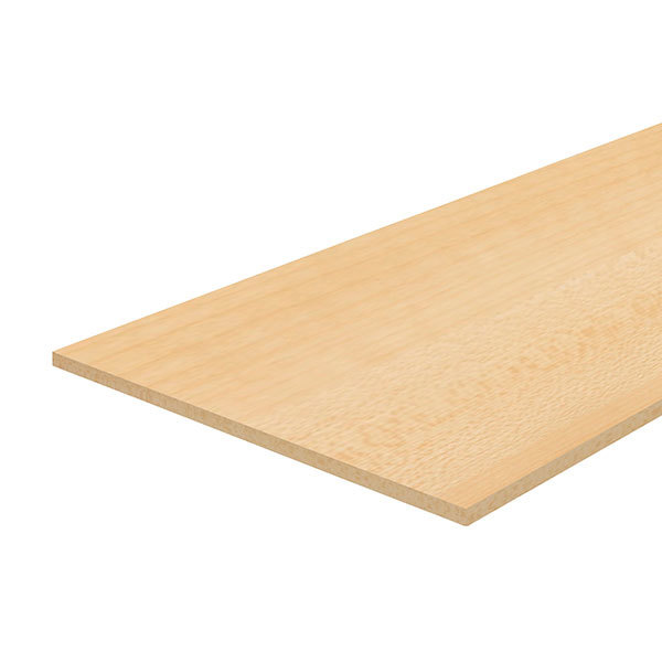Tablero de melamina haya 4 cantos 80 x 39,5 x 1,6 cm