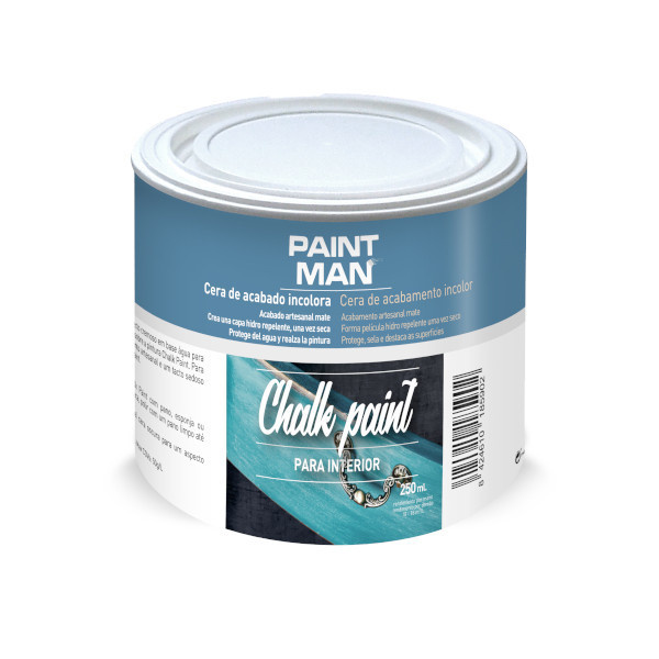 Cera para acabamento de móveis chalk paint incolor 250 ml