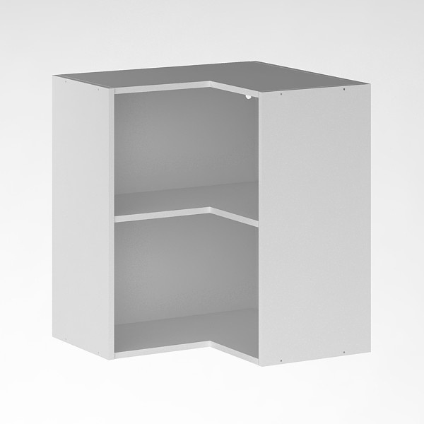 Mueble de cocina alto rinconero blanco 70x63x33cm