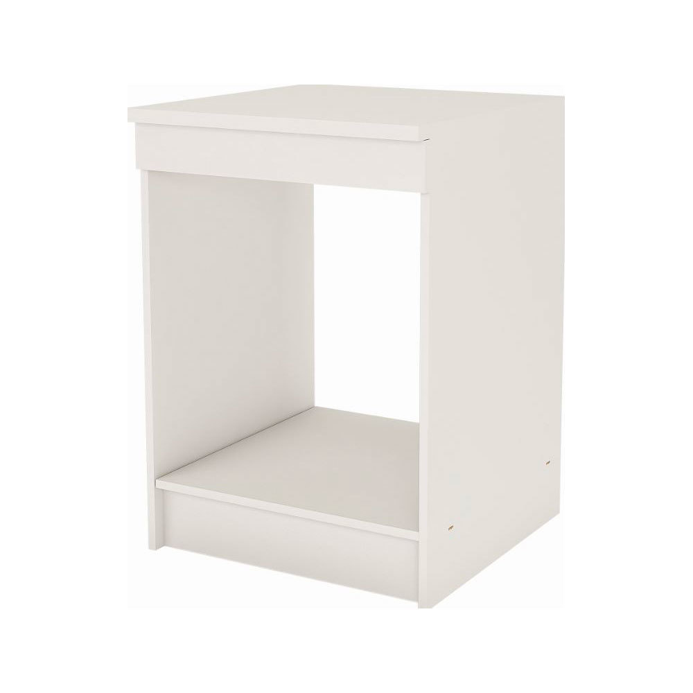 Mueble bajo para horno noa blanca 60 cm
