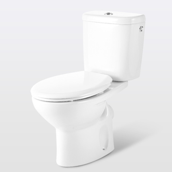 Pack wc nora salida horizontal tapa amortiguada