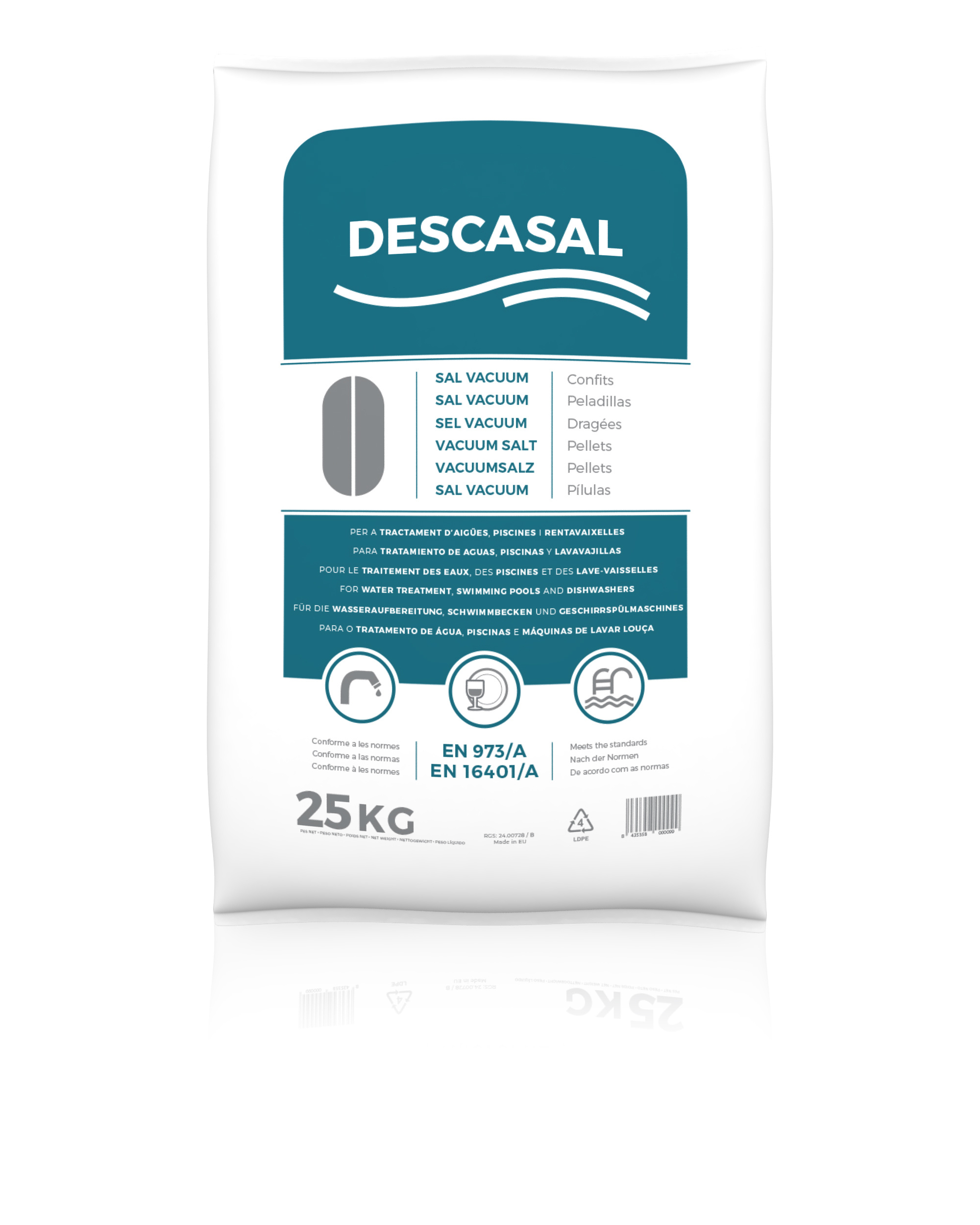 Sal peladillas Descasal 25 Kg