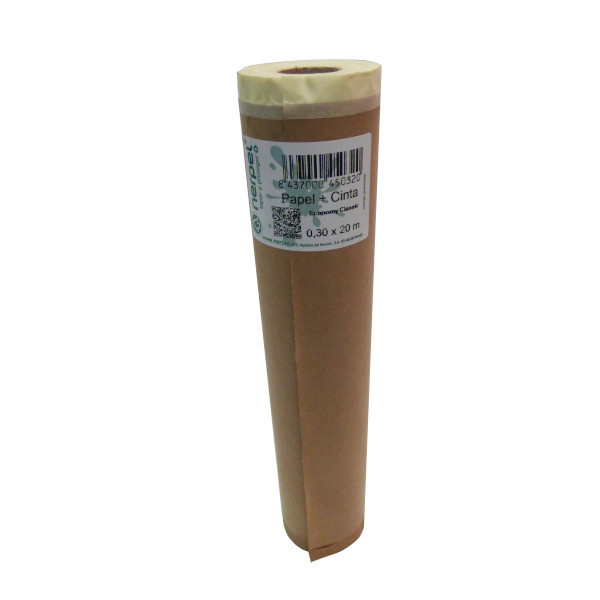 Nerpel papel c/ fita adesiva 0,30x20m
