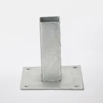 Soporte metálico para atornillar 4,5 x 4,5 cm Blooma