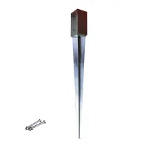 Soporte metálico para clavar 7 x 7 cm Blooma