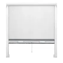 Mosquitera enrollable aluminio 120x120 cm