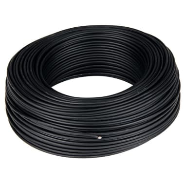 50m Cable Manguera Negro 2 hilos de 1mm2 - Gaspar Hermanos