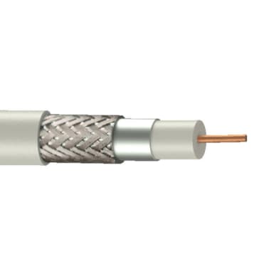 CABLE COAXIAL TV AXIL - 10 METROS BLANCO