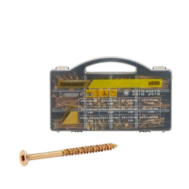 Set tornillos profesionales abi torx 600 uds diall