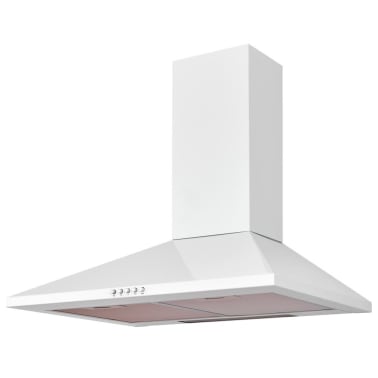 Campana extractora decorativa 60 cm blanca