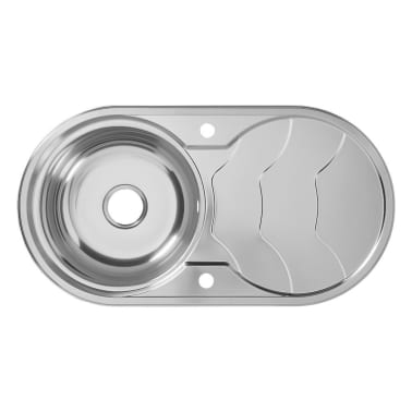 Fregadero inoxidable "jemison" 1 cubeta + escurridor