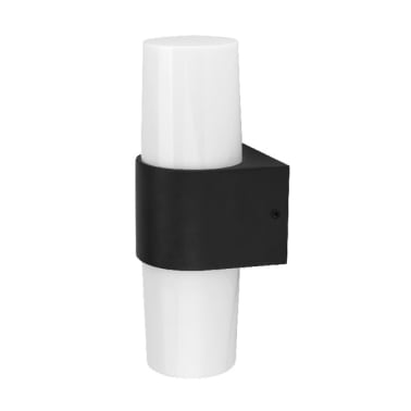 Aplique Exterior LED 2 Caras Negro Osmunda