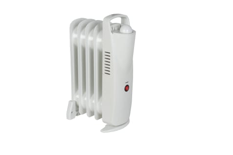 Radiador aceite 500w blanco