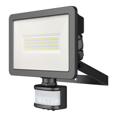 Proyector LED con sensor de movimiento Lucano Negro 30W Blooma