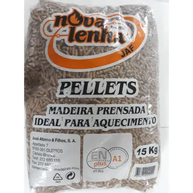 Saco pellets 15 Kg.