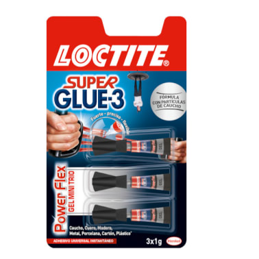 Adhesivo super glue-3 con pincel loctite, Brico Depôt