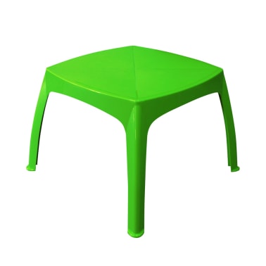 Mesa de jardín 126x76x72 cm plástico verde - referencia Mqm-43598