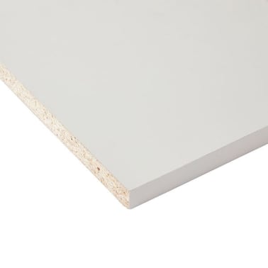 Tablero aglomerado blanco melamina 2.440x1.220x19 mm - Nura Home Menorca