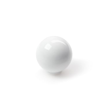 Pomo bola abs blanco ø 29 mm 308