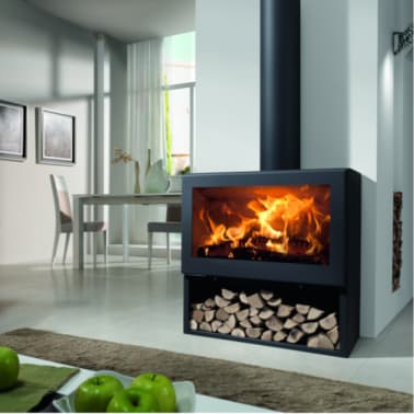 Ventilador de estufa de calor para estufa de leña, ventilador de chimenea  portátil eficiente, no necesita pilas, ventilador de chimenea ideal para