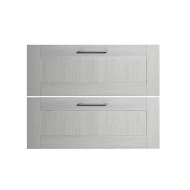 Frente de Gaveta de Cozinha City Branca para Móvel de 90 cm