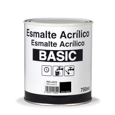 ESMALTE ACRÍLICO SATINADO NOVOACRILIC 750 ML BLANCO